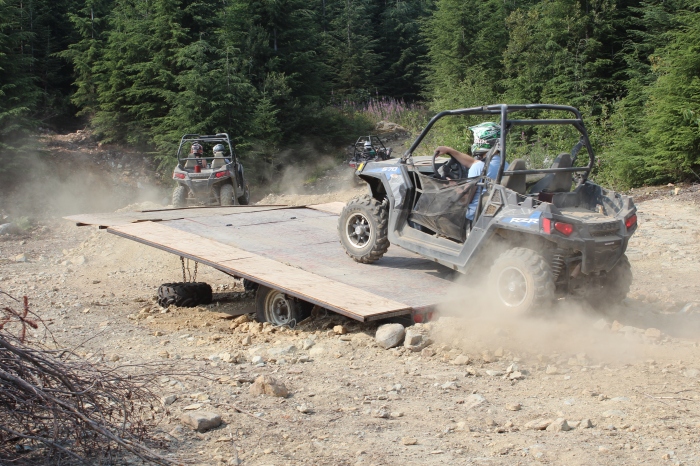 The Polaris 570 cc RZR has never met an obstacle it didn't like.
